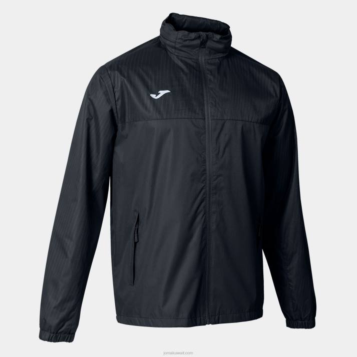 Joma 82P4R1195 أسود Rainjacket مونتريال رجال