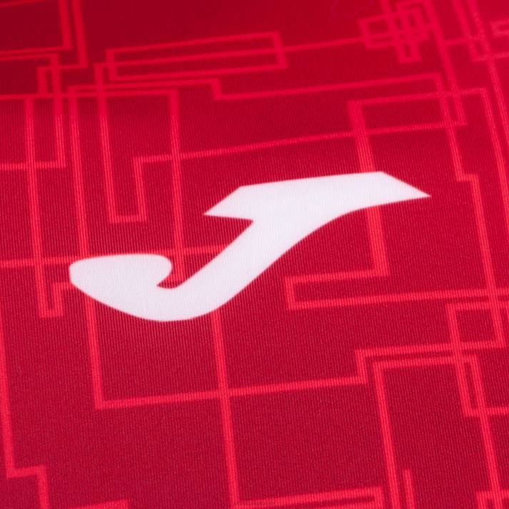 Joma 82P4R1196 أحمر قميص قصير الأكمام النخبة الثامن رجال