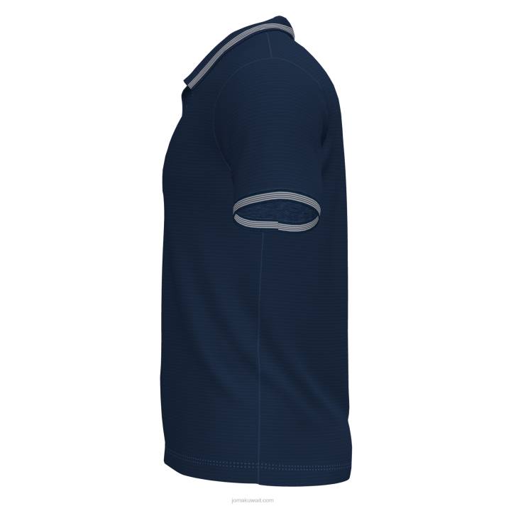 Joma 82P4R119 الأزرق الداكن قميص بولو بأكمام قصيرة الحرم الجامعي iii رجال