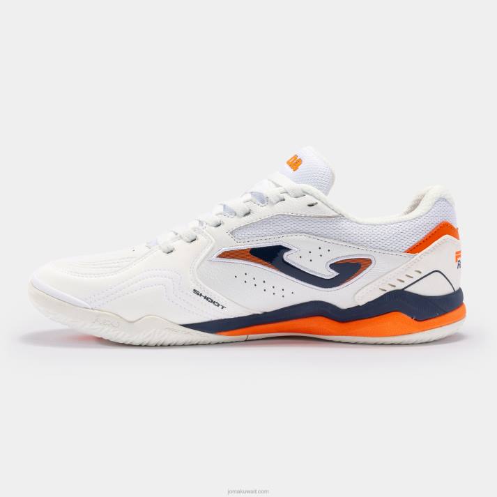 Joma 82P4R11 أبيض كحلي حذاء كرة الصالات fs رد الفعل 23 داخلي