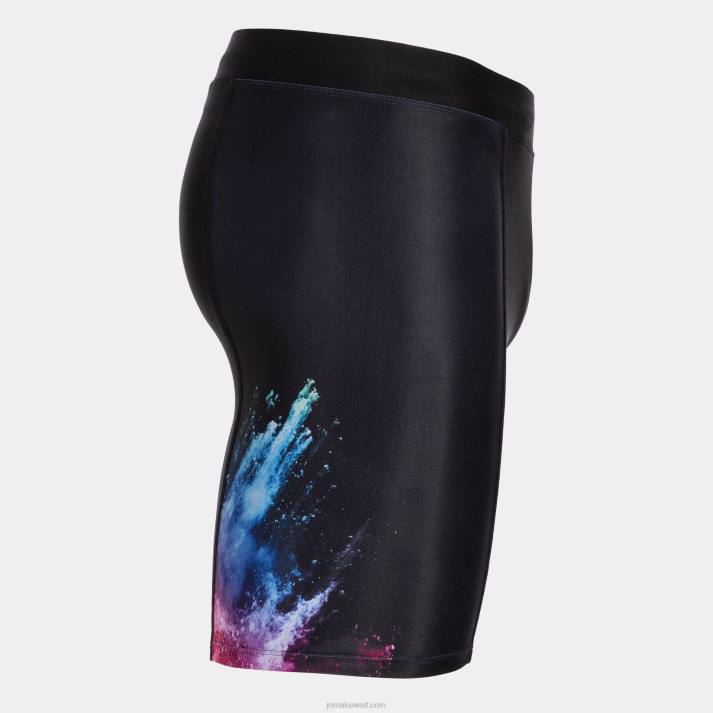 Joma 82P4R1200 أسود سروال سباحة سبلاش رجال