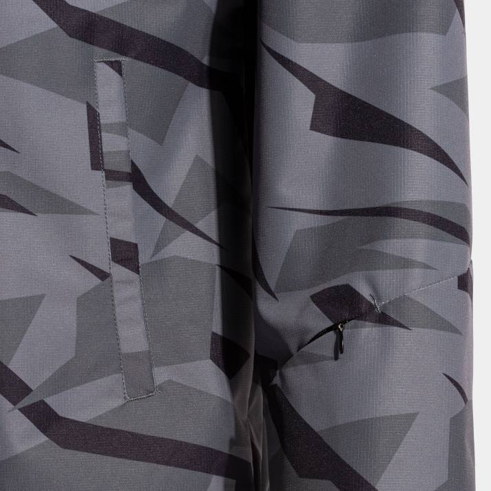 Joma 82P4R1202 أسود رمادي غامق مستكشف المطر رجال