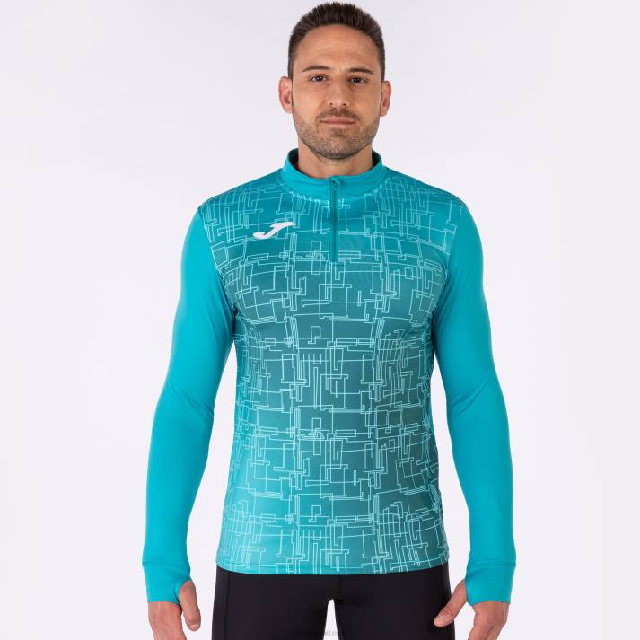 Joma 82P4R1210 الفيروز قميص من النوع الثقيل النخبة الثامن رجال