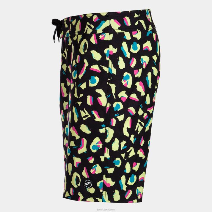 Joma 82P4R1211 أسود حزب جذوع السباحة رجال