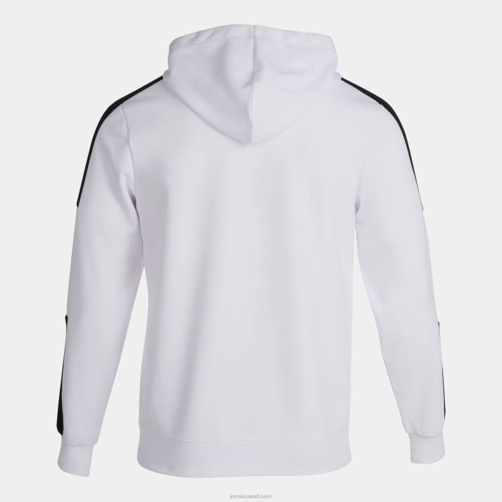 Joma 82P4R1224 أبيض أسود سترة الشارع مقنعين رجال