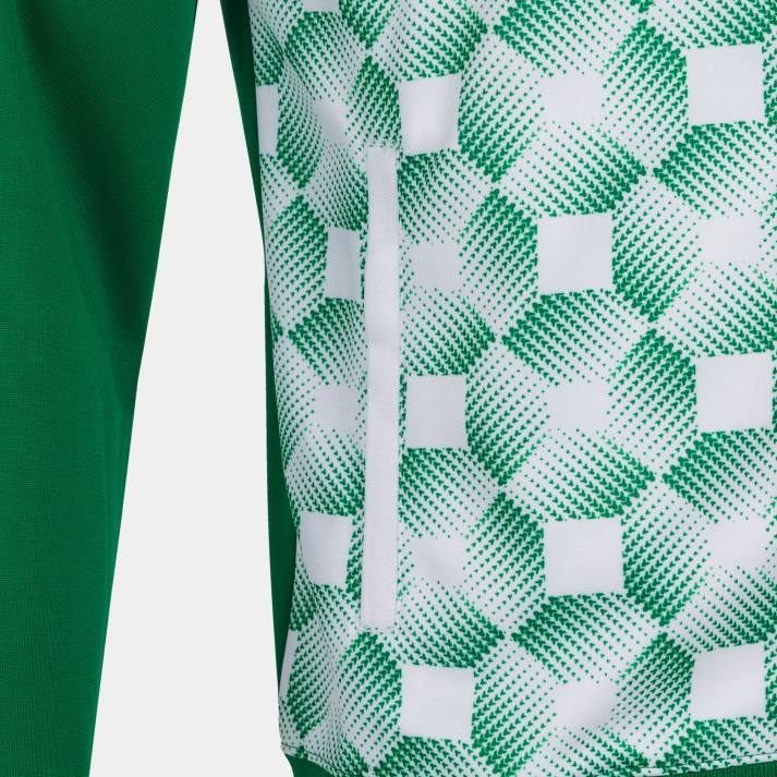 Joma 82P4R1233 أبيض أخضر سترة سوبرنوفا مقنعين III رجال