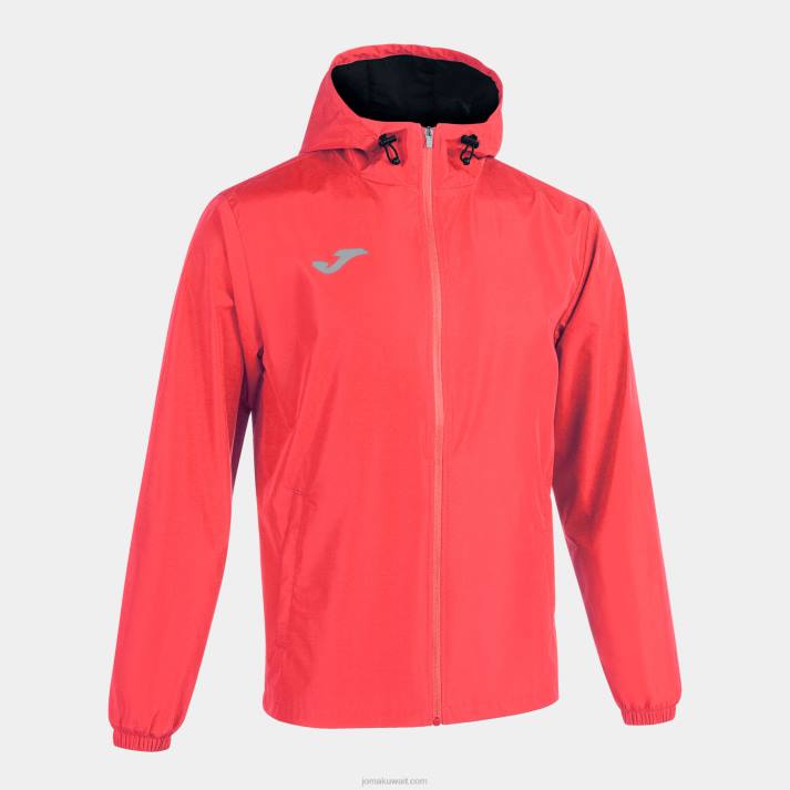 Joma 82P4R1238 نيون المرجان Rainjacket النخبة الثامن رجال
