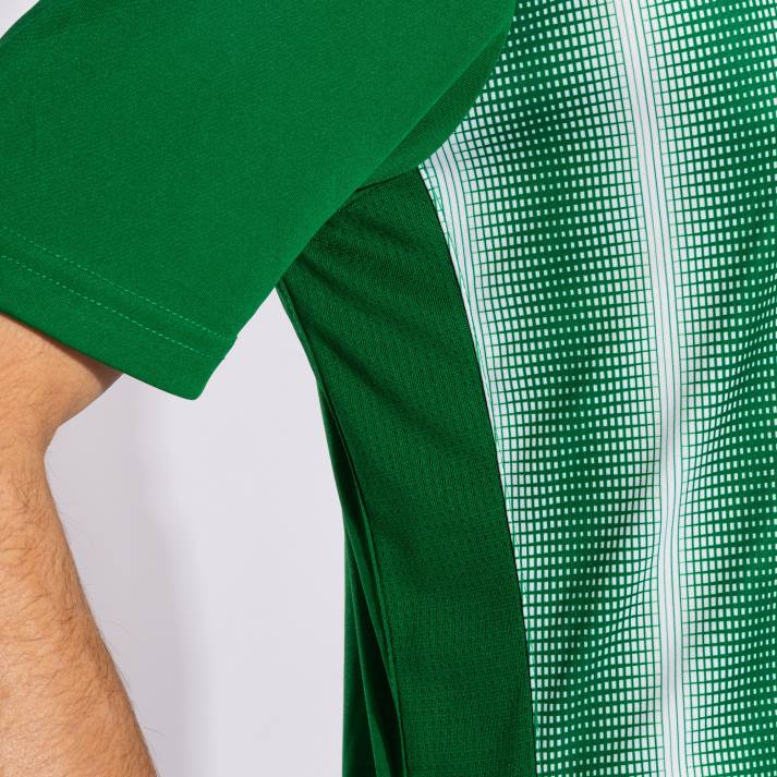 Joma 82P4R1243 أبيض أخضر قميص قصير الأكمام inter ii رجال