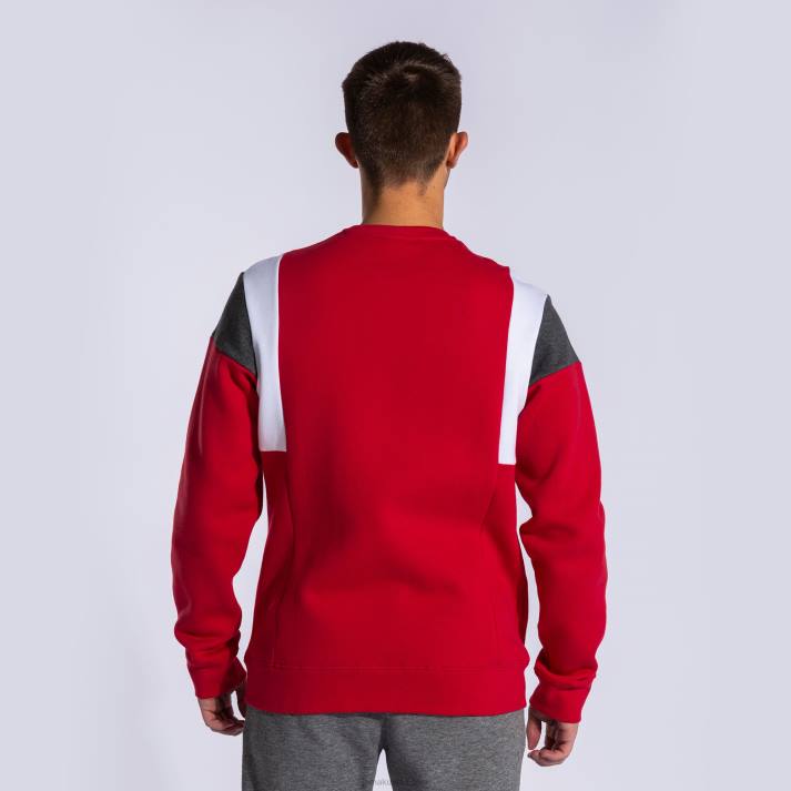 Joma 82P4R1246 أحمر قميص من النوع الثقيل مريح iii رجال