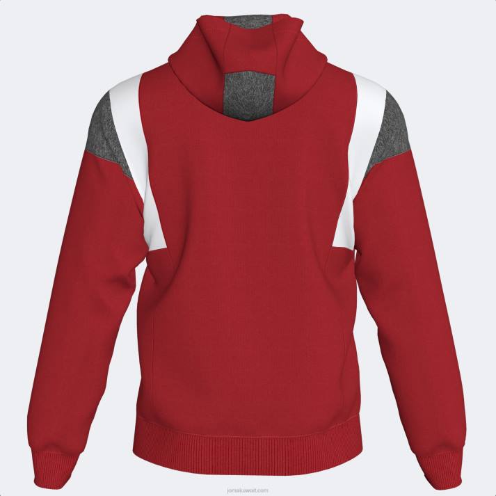 Joma 82P4R1247 أحمر جاكيت مقنع مريح III رجال