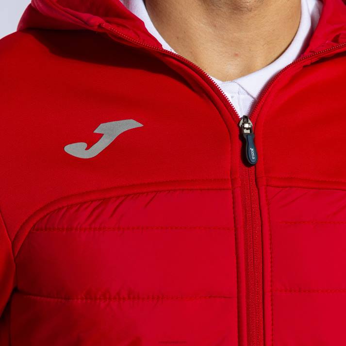 Joma 82P4R1271 أحمر سترة خفيفة بيرنا رجال
