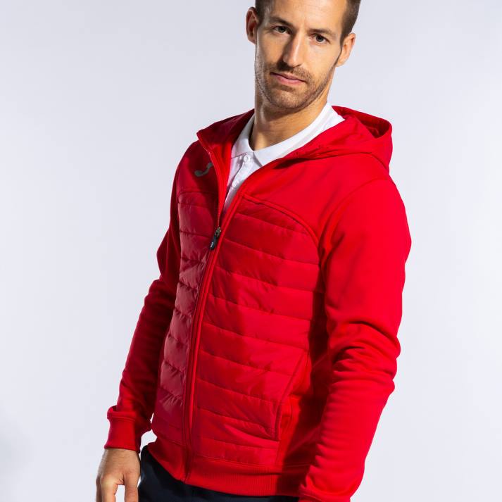 Joma 82P4R1271 أحمر سترة خفيفة بيرنا رجال