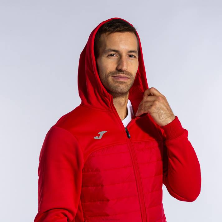 Joma 82P4R1271 أحمر سترة خفيفة بيرنا رجال