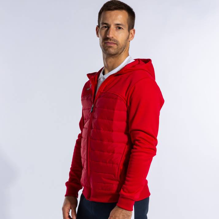 Joma 82P4R1271 أحمر سترة خفيفة بيرنا رجال