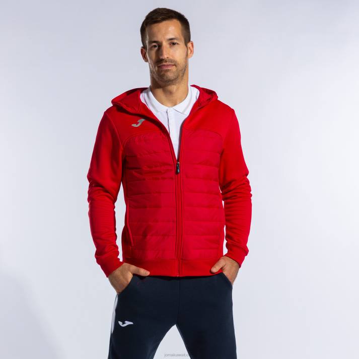 Joma 82P4R1271 أحمر سترة خفيفة بيرنا رجال