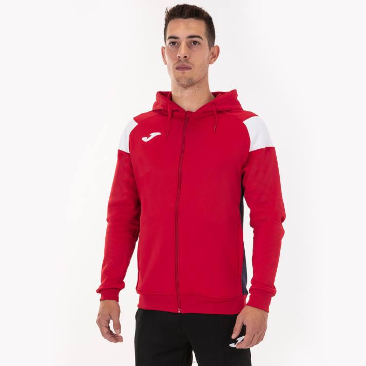 Joma 82P4R1285 أحمر أبيض أزرق كحلي طاقم سترة مقنعين ثالثا رجال