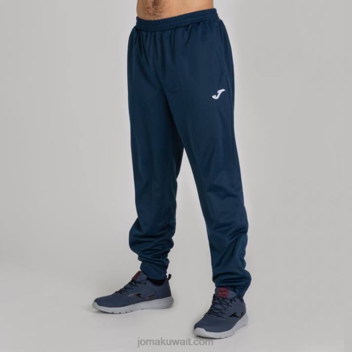 Joma 82P4R1288 الأزرق الداكن longs Pants estadio II رجال