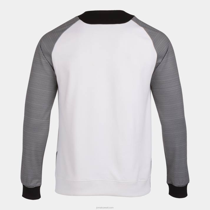 Joma 82P4R1293 أبيض أسود قميص من النوع الثقيل أساسي الثاني رجال