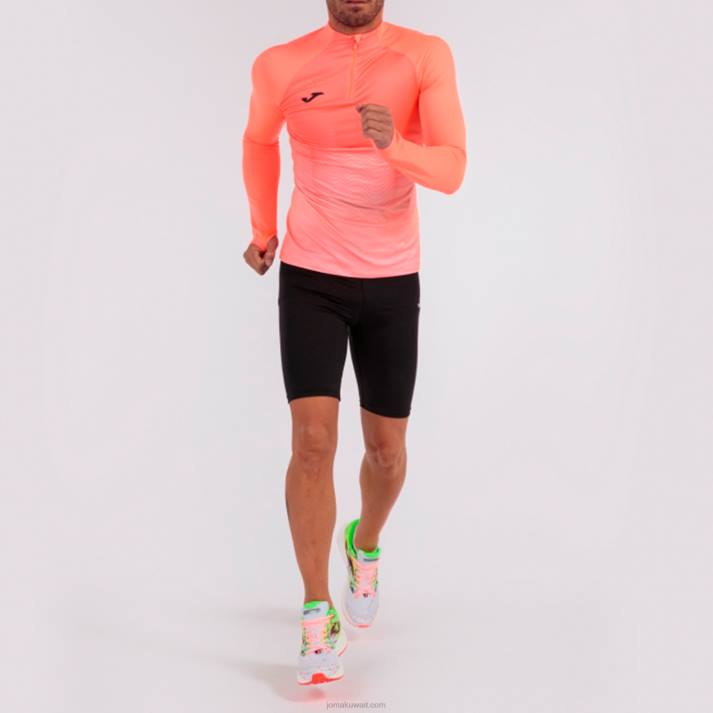 Joma 82P4R1305 نيون المرجان الأبيض قميص من النوع الثقيل النخبة السابع رجال