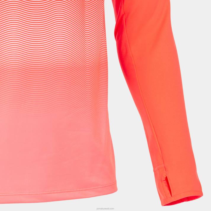 Joma 82P4R1305 نيون المرجان الأبيض قميص من النوع الثقيل النخبة السابع رجال