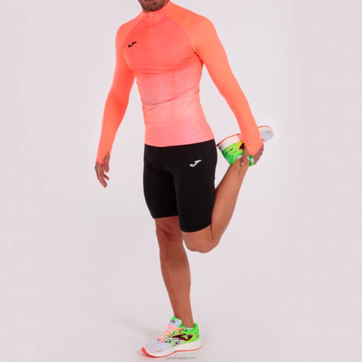 Joma 82P4R1305 نيون المرجان الأبيض قميص من النوع الثقيل النخبة السابع رجال