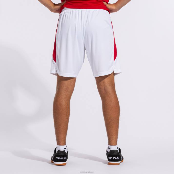 Joma 82P4R1321 أبيض أحمر السراويل غلاسكو رجال
