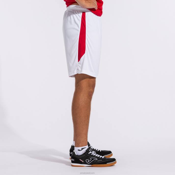 Joma 82P4R1321 أبيض أحمر السراويل غلاسكو رجال