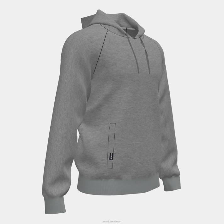 Joma 82P4R1335 مزيج الرمادي سترة مقنعين بيتا رجال