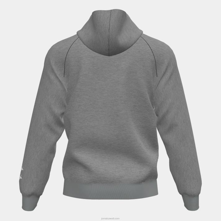 Joma 82P4R1335 مزيج الرمادي سترة مقنعين بيتا رجال