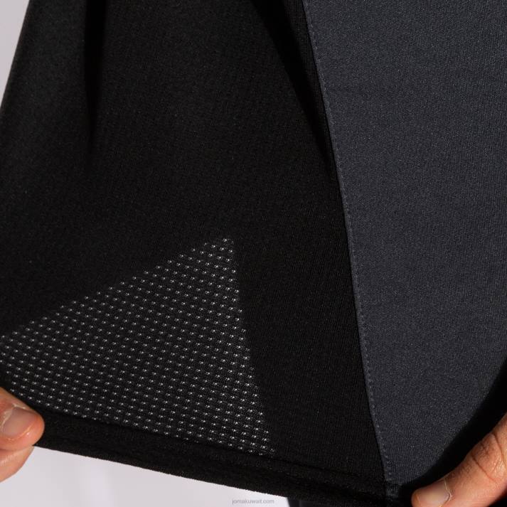 Joma 82P4R1351 الرمادي الداكن قميص قصير الأكمام الفائز الثاني رجال