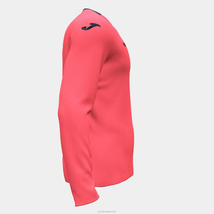 Joma 82P4R1361 نيون المرجان قميص بأكمام طويلة حارس المرمى rsc anderlecht 22/23