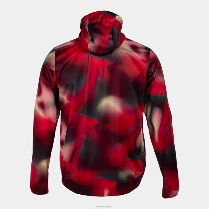 Joma 82P4R1365 أحمر سترة المطر r- درب الطبيعة رجال