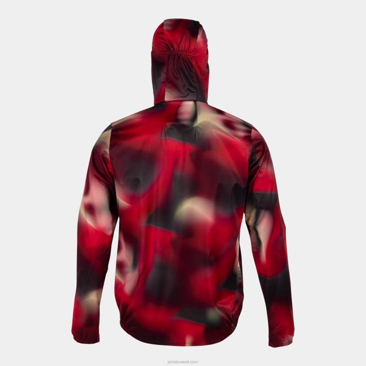 Joma 82P4R1365 أحمر سترة المطر r- درب الطبيعة رجال