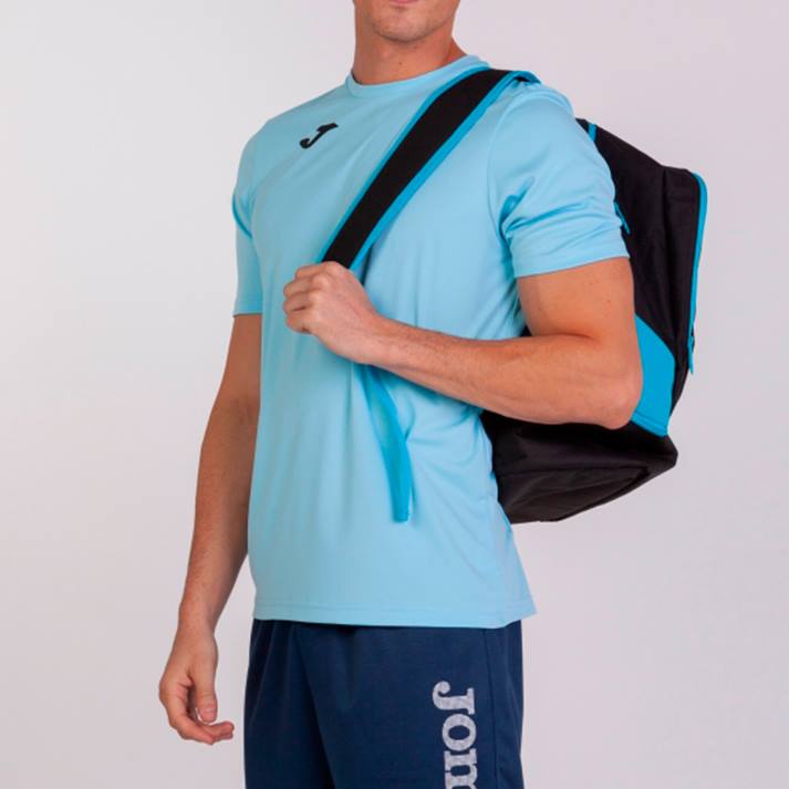 Joma 82P4R1373 السماء الزرقاء قميص قصير الأكمام كومبي رجال