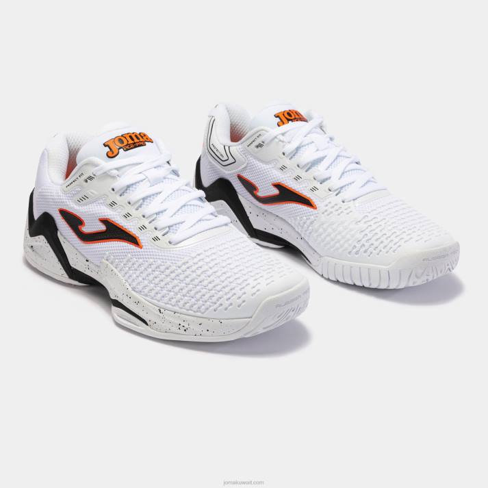 Joma 82P4R1389 أبيض أسود حذاء t.ace 23 hard court رجال