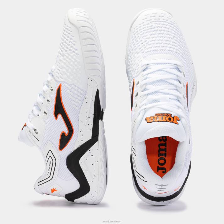 Joma 82P4R1389 أبيض أسود حذاء t.ace 23 hard court رجال