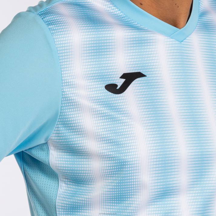 Joma 82P4R13 السماء الزرقاء البيضاء قميص قصير الأكمام inter ii رجال