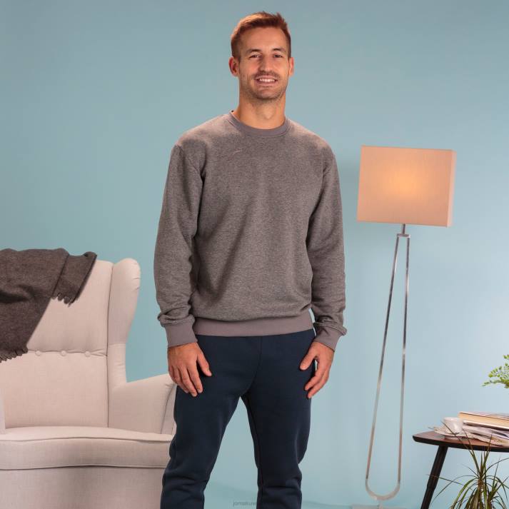 Joma 82P4R1443 مزيج الرمادي قميص من النوع الثقيل سانتوريني رجال