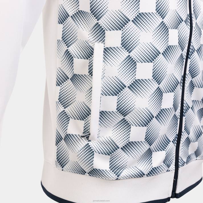 Joma 82P4R1488 أبيض كحلي سترة سوبرنوفا مقنعين III رجال