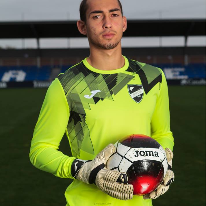 Joma 82P4R1492 نيون أصفر أسود تعيين zamora السادس رجال