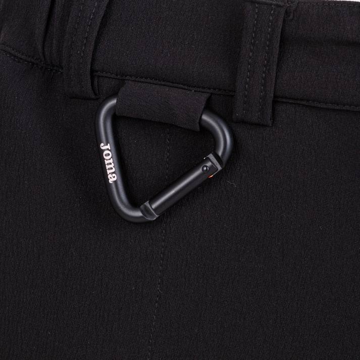 Joma 82P4R1495 أسود مستكشف السراويل الطويلة رجال