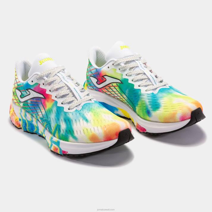 Joma 82P4R155 أبيض حذاء الجري سوبر كروس 23 إيبيزا ماراثون