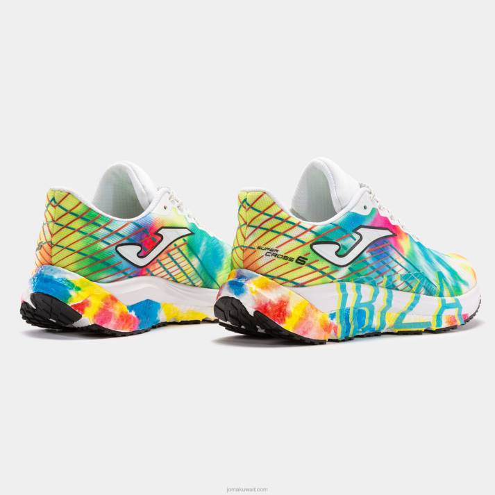 Joma 82P4R155 أبيض حذاء الجري سوبر كروس 23 إيبيزا ماراثون