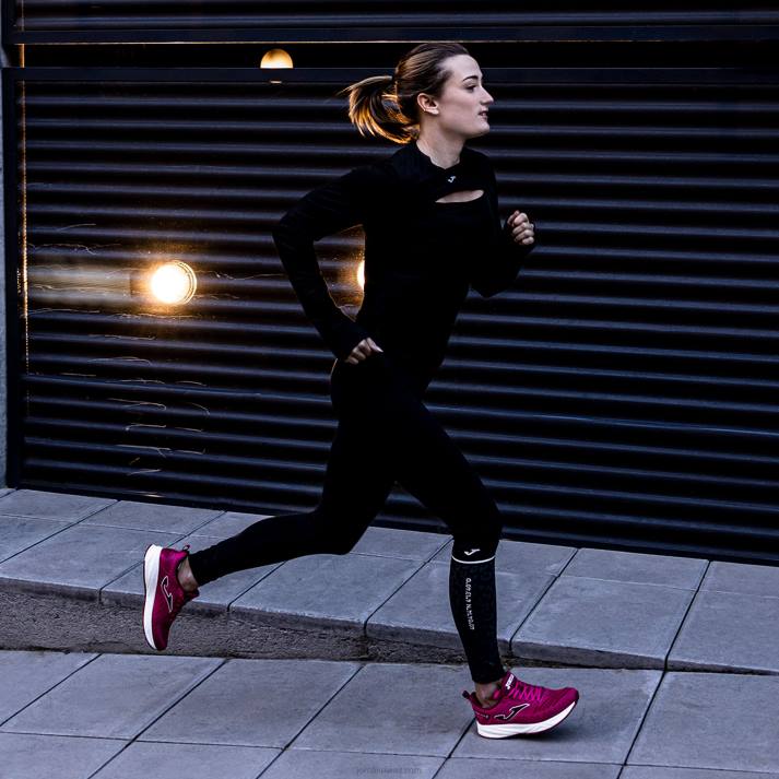 Joma 82P4R1567 أسود قميص طويل الأكمام صفر نحيف