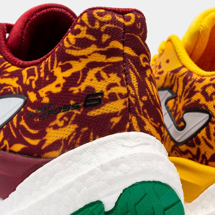 Joma 82P4R1571 كستنائي أصفر حذاء جري سوبر كروس 23 روما ماراثون نحيف