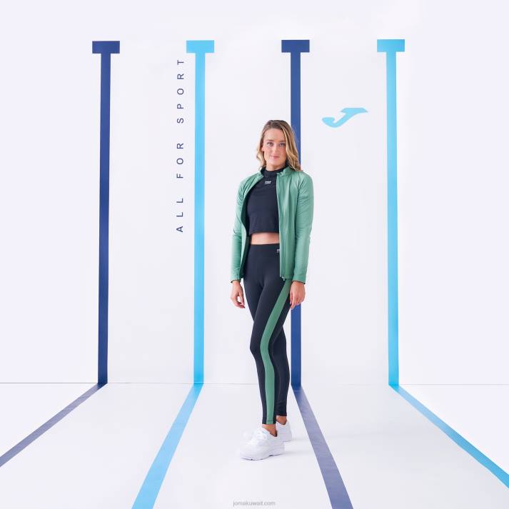 Joma 82P4R1579 أسود قميص بأكمام قصيرة دافني نحيف