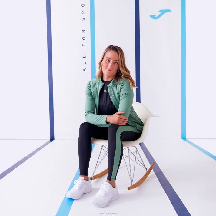 Joma 82P4R1579 أسود قميص بأكمام قصيرة دافني نحيف