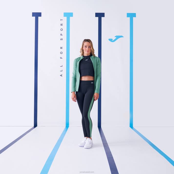 Joma 82P4R1579 أسود قميص بأكمام قصيرة دافني نحيف