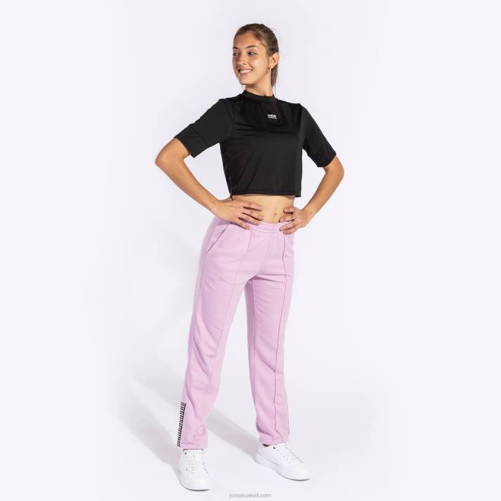 Joma 82P4R1579 أسود قميص بأكمام قصيرة دافني نحيف