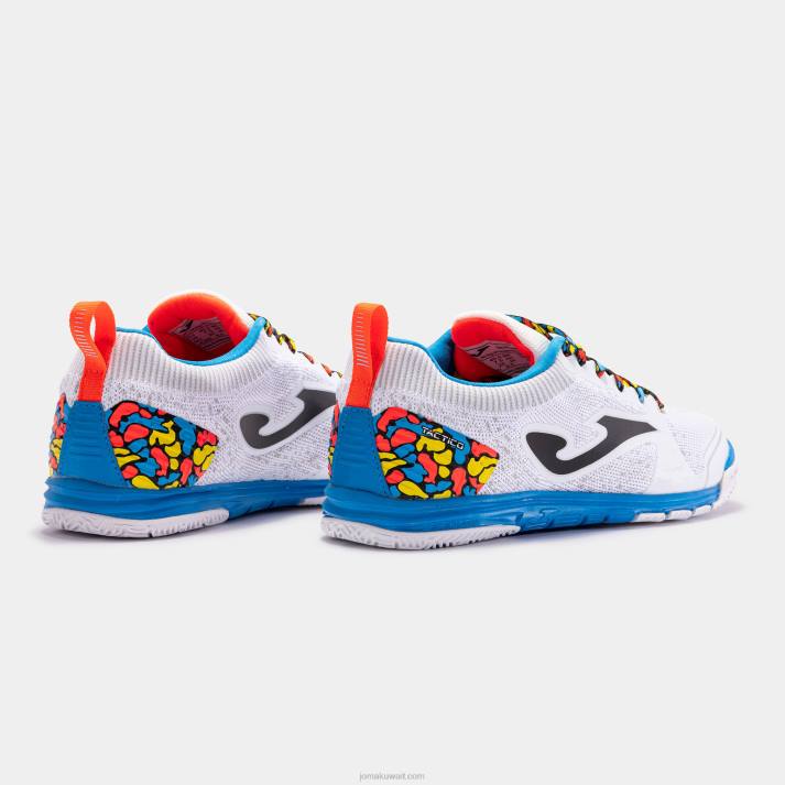 Joma 82P4R15 أبيض أزرق ملكي حذاء كرة الصالات تكتيكو 22 داخلي